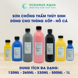 Sơn chống thấm thuỷ sinh dùng cho thùng xốp và bể cá